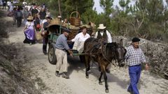 Los vecinos participaron activamente en la recreaci�n que busca dar a conocer los recursos patrimoniales de la zona
