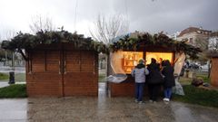 Los artesanos del mercado de Nadal de Vilagarc�a
