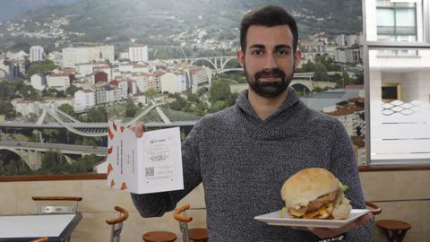 Bruno, con la hamburguesa millonaria