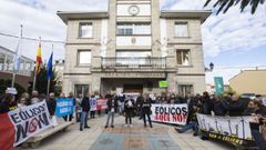 Concentraciones y marchas contra los nuevos planes e�licos