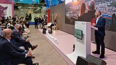 Gonzalo J�come, en su intervenci�n en Fitur