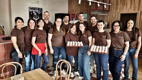 El equipo de la nueva tienda Meraki