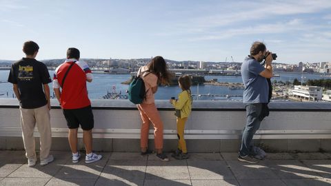 Vistas desde la torre de control