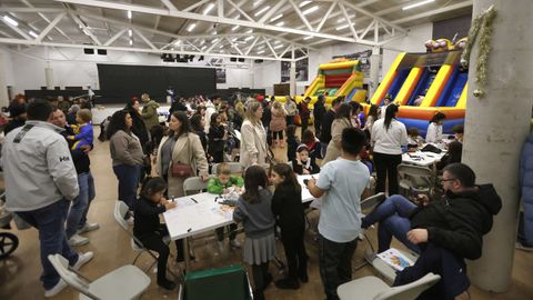 Festa infantil de entroido no Sal�n Pe�a de Cambados