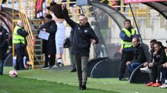 Roberto Trashorras, en el partido ante la CyD Leonesa