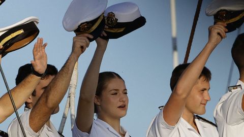 11-7-2025: Llegada a Ferrol a bordo del Juan Sebastián de Elcano