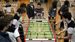 Un torneo internacional de futbol�n celebrado en R�bade, en una imagen de archivo