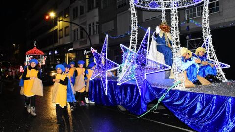 Un momento de la cabalgata de Reyes del a�o pasado