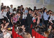 La graduaci�n de Ciencias da Educaci�n e do Deporte fue una fiesta que continu� tras el acto. 