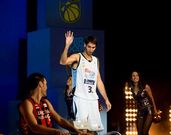 Corbacho represent� al Obra en la presentaci�n de la Liga Endesa