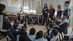 Educacion vial en un colegio de Ver�n