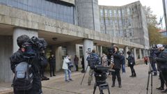 Edificio de los juzgados de Santiago, en una imagen de archivo