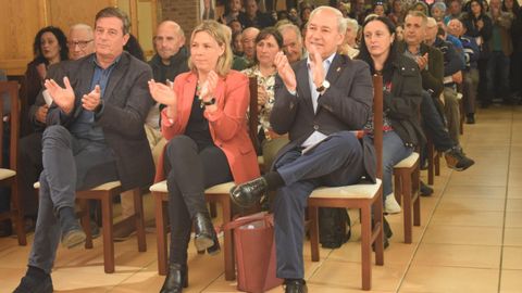 Besteiro y Tomé arroparon a Pilar García Porto en Antas de Ulla