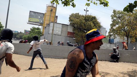 Opositores se manifiestan en las calles para expresar su rechazo al r�gimen de Maduro
