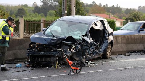 Grave accidente en Padr�n