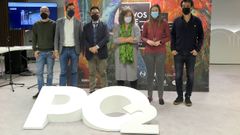 Acto de presentaci�n del festival Novos Cinemas, en Pontevedra