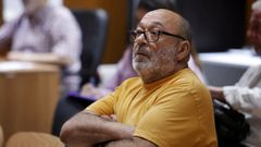 Ricardo V�zquez, el conductor implicado en el accidente en la Avenida de Fisterra en el que falleci� un matrimonio en la Nochebuena del 2020, durante la segunda jornada del juicio