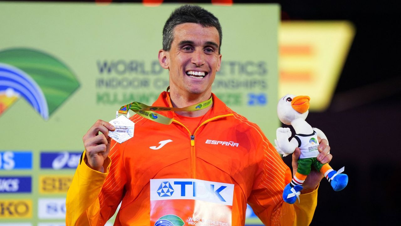 Mariano García, campeón del mundo de 1.500 metros: «Celebré el oro con un colacao y viendo la carrera de moto GP»