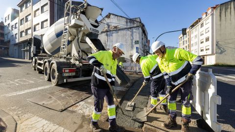 La empresa Horbesa también realiza obras públicas.