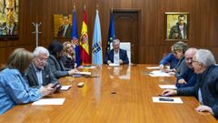 Reunin de la Junta de Gobierno de la Diputacin de Ourense este lunes.