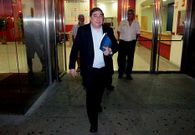 Lendoiro, en una imagen de archivo, saliendo del Juzgado de lo Mercantil n�mero 2 de A Coru�a.