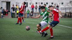 Los barbanzanos dieron la cara ante un rival de categor�a superior.