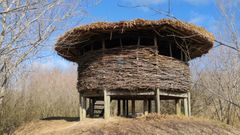 Observatorio de aves en Sandi�s.