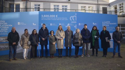 Presentacin del nuevo centro de atencin integral de la salud mental en Lugo.