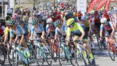 Imagen de archivo de la Copa de Espa�a de Ciclismo Femenino en Pontevedra