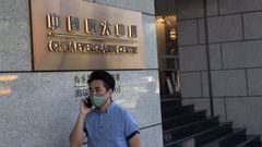 Sede de Evergrande en Hong Kong en una imagen de archivo