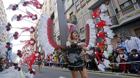 Desfile de Carnaval en Pontevedra