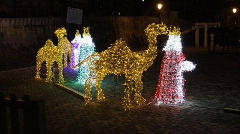 En Carballeda de Valdeorras hay un beln luminoso