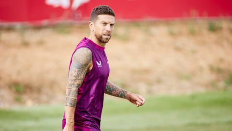 Papu G�mez.Papu G�mez�durante su etapa como jugador del Sevilla