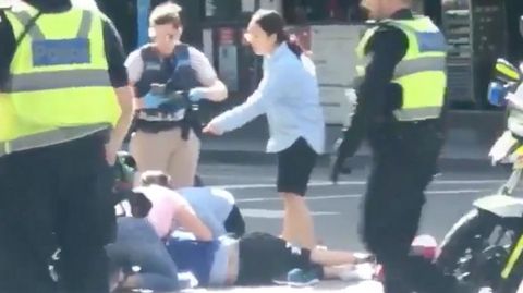 Atropello masivo en Melbourne