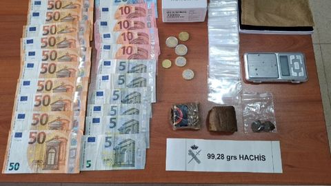 Dinero y droga intervenidos