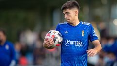 Ra�l Prada, en un partido del Vetusta