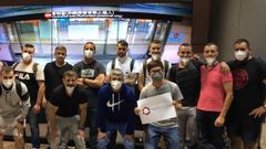 Equipo de Nervi�n destinado a Taiw�n para asesorar en una obra de e�lica marina