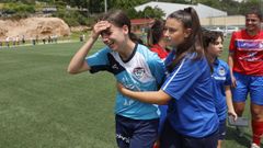 Fue dif�cil consolar a las jugadoras ourensanas