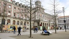 Aspecto exterior del Ayuntamiento de Ferrol