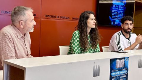 La concejala María Rozas presentó ayer el nuevo festival urbano en Raxoi
