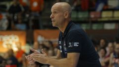 Carles Marco, durante un partido del Leyma Coru�a de esta temporada.