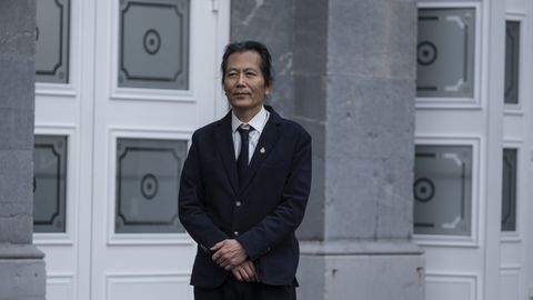 Llegada a la entrega de los Premios Princesa de Asturias 2025