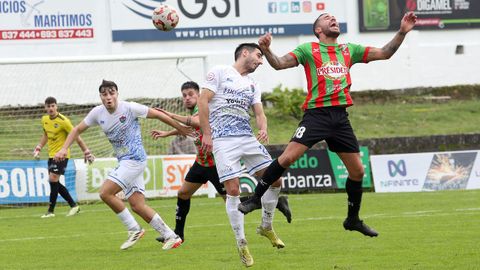 Partido de Tercera Federacin entre el Boiro y el Racing Villalbs