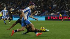 Lance del encuentro de la primera vuelta entre el Deportivo y el Castelln celebrado en Riazor