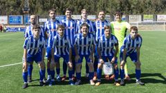 Once inicial con el que el Baio se enfrent�al San Sadurni�o en el Platas Reinoso el pasado domingo (2-1).