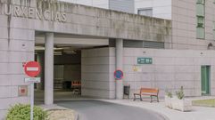 Entrada de Urgencias del CHUO.