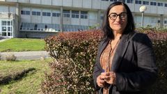 cristina.La abogada Cristina Garca Gallego, que coordina un programa de atencin a vctimas de trata en Critas, particip en unas charlas en la Facultade de Ciencias da Educacin