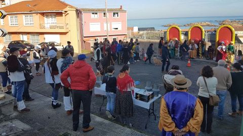Recepci�n de los Reyes Magos en la Praza de Arou