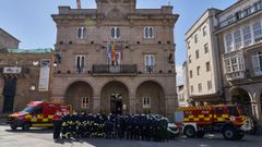 El Concello de Ourense incorpor esta semana a quince policas locales y doce bomberos.