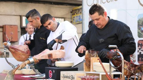 Vctor Burgos en la jornada gastronmica